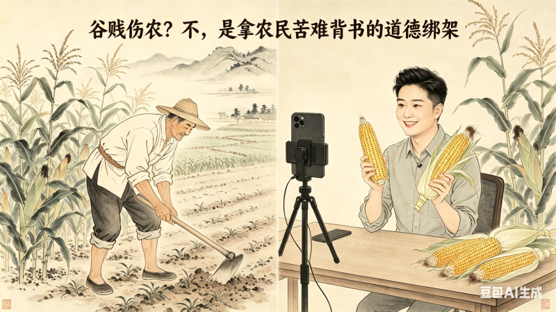 谷贱伤农？不，是拿农民苦难背书的道德绑架-九流网络