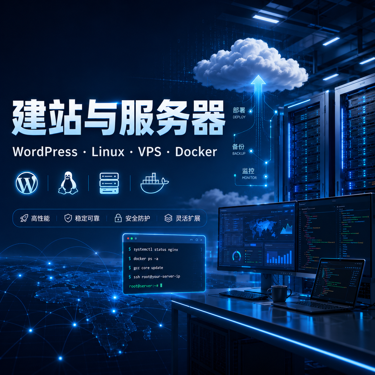 建站与服务器-九流网络