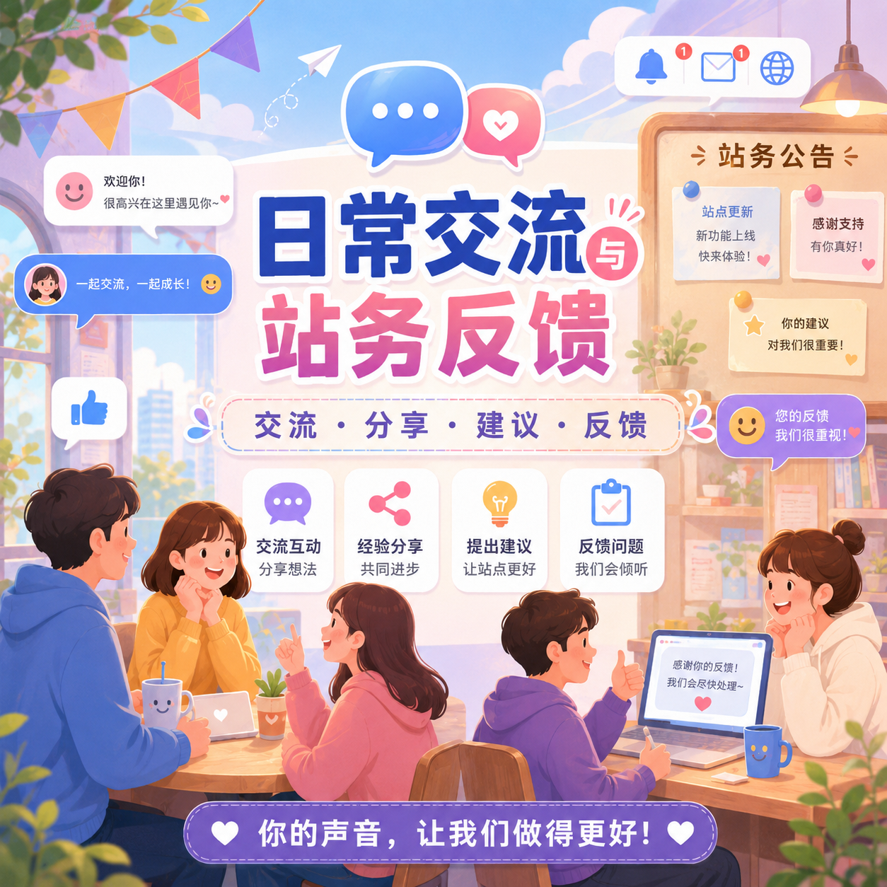 日常交流与站务反馈-九流网络